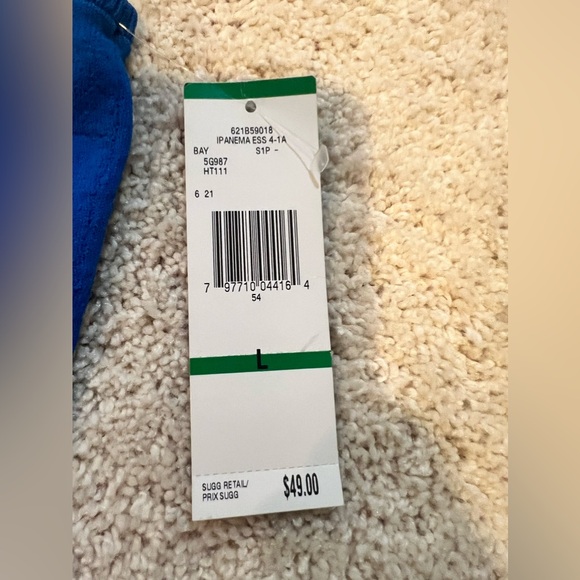 Jones New York sleeveless top. Bright blue. Size large. New with tags - Picture 7 of 8